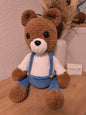 Teddy in Latzhose