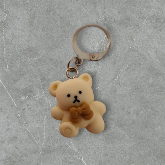 Maschenmarkierer Bär beige